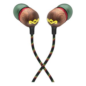 Auriculares con micrófono con cable SMILE JAMAICA USB C Rasta EM JE042 RA - Product Image 1