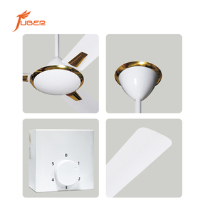 Ventilador de Techo de 56 Pulgadas Sin Luz con Control de Velocidad Manual, Ventilador de Techo de 220V para Uso Doméstico - Product Image 3