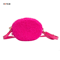 Promotion Teddy sac de maquillage voyage sac de soins de la peau moelleux trousse de toilette boîte cosmétique fourrure pochette cadeau pour elle