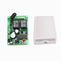 YET402PC contrôleur 2 canaux DC12V DC24V récepteur RF contrôleur sans fil commutateur avec deux télécommandes
