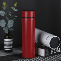 Mug de voyage intelligent en acier inoxydable de haute qualité, 17 oz, isolé sous vide, performance thermique de 12 à 24 heures, affichage de la température