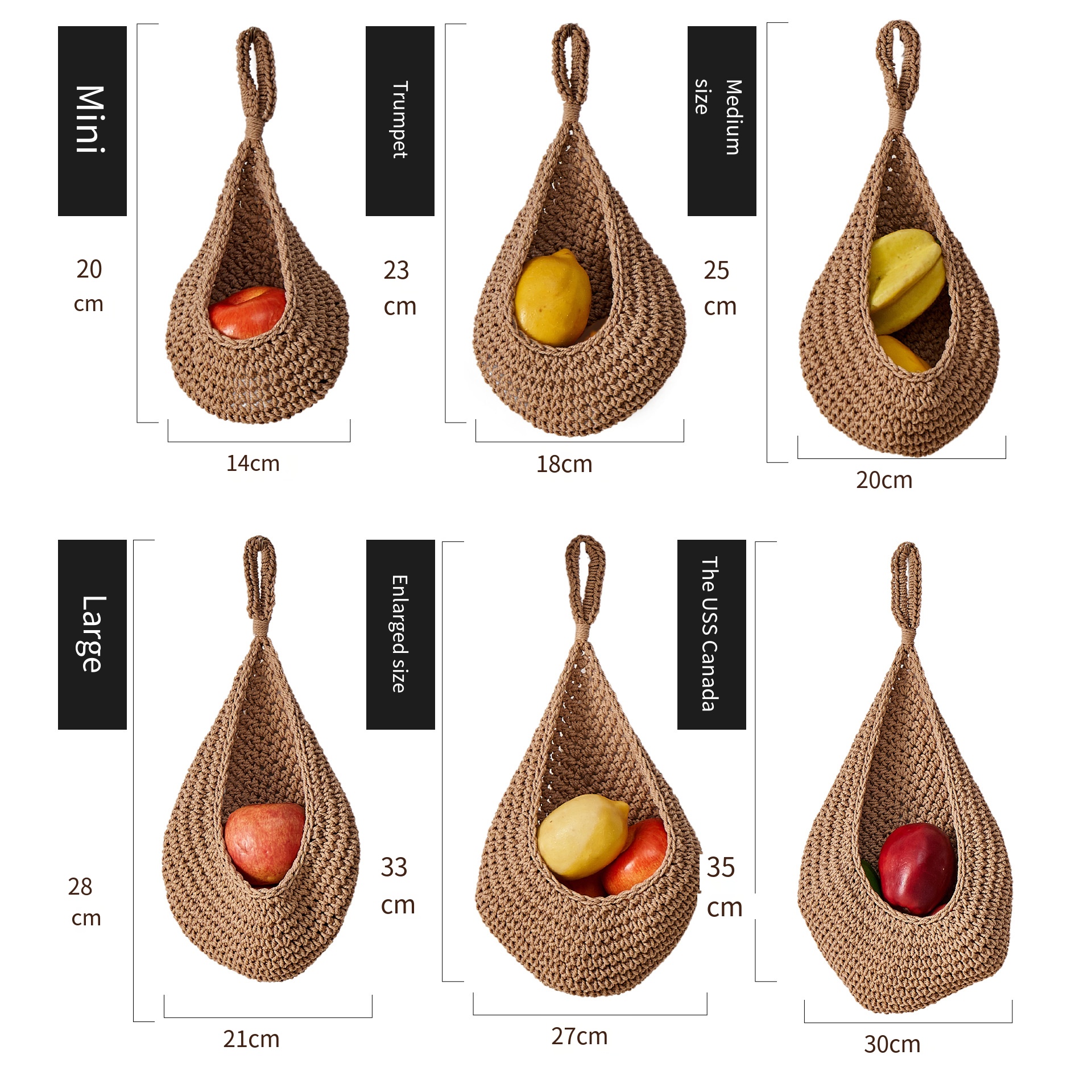 Marrone: corda di cotone marrone