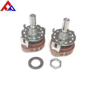 Interruptor de selección de alta estabilidad de 1 polo, 2 polos, 2/3/4/5/6/7/8/9/10/11/12 posiciones e interruptor giratorio DC30V 0.5A 500V 1P6 - Product Image 3