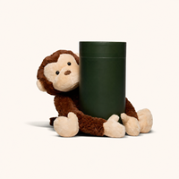 Peluche singe chauffable au micro-ondes