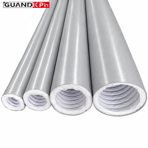 Tuyau flexible insonorisé pour la réduction du bruit, atténuateur acoustique pour ventilateur <span class=keywords><strong>de</strong></span> conduit en ligne, système MVHR HVAC - Product Image 2