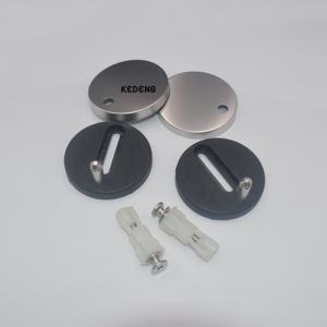 <span class=keywords><strong>Fixation</strong></span> de charnière à fermeture en douceur de conception moderne Système de <span class=keywords><strong>fixation</strong></span> de sièges de toilette de salle de bain - Product Image 1