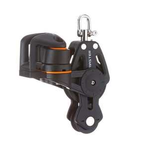 Poulie rotative/à cordon Master BP-0621FE à roue unique, diamètre de la roue 60 mm, diamètre du fil 12 mm, quincaillerie marine - Product Image 1