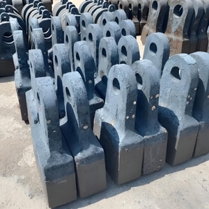 Tête de marteau en acier à haute teneur en manganèse, outil de forage robuste, plaque de marteau en fonte, pièces de forage pour la construction, l'exploitation minière et le forage de puits - Product Image 1