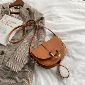 Borse a Tracolla di Lusso in <span class=keywords><strong>Pelle</strong></span> PU per Donna, <span class=keywords><strong>Borsa</strong></span> a Tracolla <span class=keywords><strong>Bianca</strong></span>, Borse Designer Stile Saddle - Product Image 6