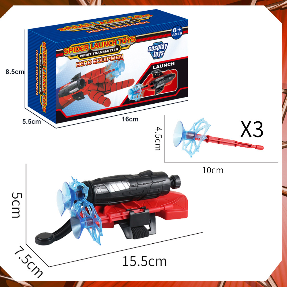 Launcher + 3 pallottole scatola di colore