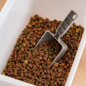 Recipiente para viagem de alimentos para animais de estimação, armazenamento hermético de alimentos para cães 33qt + 12qt com colher - Product Image 5