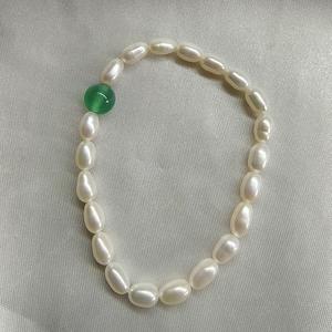 Hilo Elástico Verde de Alta Calidad de 5 mm sin Núcleo para Pulsera de Perlas de Agua Dulce con Forma de Xiaomi, Estilo Religioso Conveniente - Product Image 2