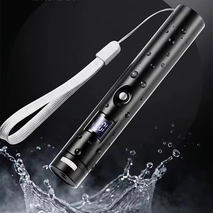 Pointeur de présentation à faisceau vert, type stylo, rechargeable par USB-C, indicateur manuel avec affichage numérique de la puissance et mode <span class=keywords><strong>lampe</strong></span> <span class=keywords><strong>torche</strong></span> à motif étoilé - Product Image 6