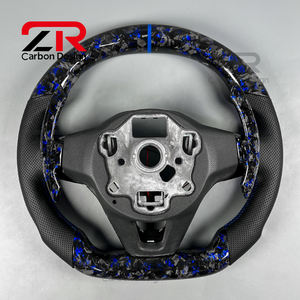 Volant en carbone forgé personnalisé avec LED pour Volkswagen ID7 ID3 <span class=keywords><strong>VW</strong></span> MK8 Golf8 <span class=keywords><strong>Touareg</strong></span> Golf GTI <span class=keywords><strong>R</strong></span> Accessoires intérieurs de voiture de sport - Product Image 6