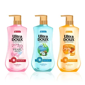 Shampoo de cabelo recomendado 1200ml com mel de coco, shampoo anti-caspa para cabelos