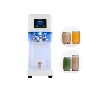 Высококачественный автоматический магазин Boba использует пластиковую оловянную упаковочную машину для консервных банок