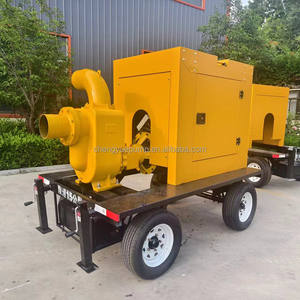 <span class=keywords><strong>Camion</strong></span> <span class=keywords><strong>pompe</strong></span> diesel mobile de lutte contre l'incendie portatif à amorçage automatique de 8 pouces 100KW - Product Image 2