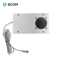 Système d'interphone de guichet bancaire sans contact à double sens, alimenté par batterie, avec écran LCD TFT 4,3 pouces, fonction de billetterie, porte argentée