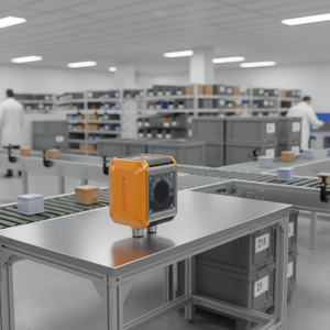 เทคโนโลยีเลเซอร์ทรูบีมคุณภาพสูงที่ปรับแต่งได้จากโรงงาน IP67 24VDC ระยะตรวจจับ 40-300 มม. RCD-AI100-SH06WD เครื่องสแกนบาร์โค้ด - Product Image 3