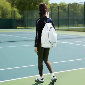 Mochila de bádminton con logotipo personalizado, bolsa de tenis, bolsa de lucha libre con compartimento para zapatos, impermeable, deportes, Pickleball, paletas, bolsas para raquetas - Product Image 6