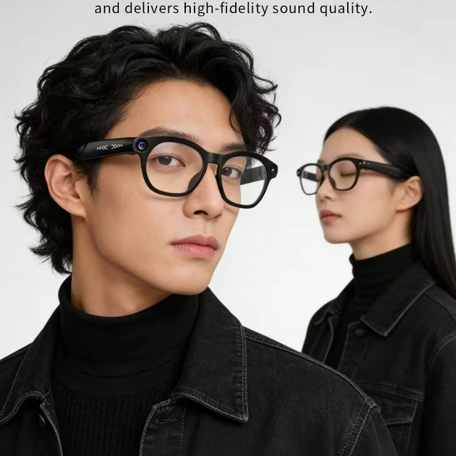 200W/800W 1080P HD Camera AI Translation ENC Noise Reduction ChatGPT Sports Smart Wearable Headset Smart AI Glasses