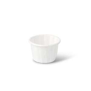 35Ml 1.25 Oz Stackable & Easy To Handle Mini White Disposable Paper Tasting Cups Sauce Sample Mugs - Product Image 6