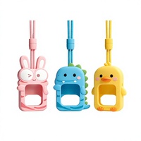 Étui de protection intégral antichute en silicone souple avec dragonne pour montre connectée, motif dessin animé, compatible avec bracelet de montre intelligente pour enfants