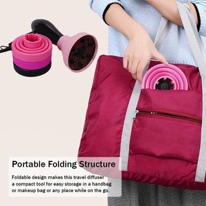<span class=keywords><strong>Diffuseur</strong></span> de sèche-<span class=keywords><strong>cheveux</strong></span> en silicone rose en gros, accessoire pour <span class=keywords><strong>boucles</strong></span>, <span class=keywords><strong>diffuseur</strong></span> universel pour <span class=keywords><strong>cheveux</strong></span> bouclés - Product Image 6