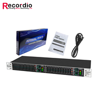 Égaliseur professionnel GAX-EQ215S, égaliseur graphique double 15 segments, équipement de scène
