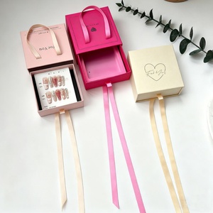 Eco Paper Luxury Drawer Jewelry Packaging Box Set Custom Cardboard Drawer Jewelry <b>Boxes</b> With logo - Product Image 6