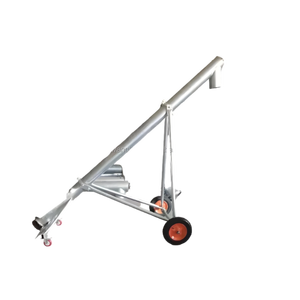 Nuevo transportador de tornillo de barrena de transporte inclinado de correa de plástico Modular de acero inoxidable WL, Motor de virutas de madera duradero ajustable - Product Image 1