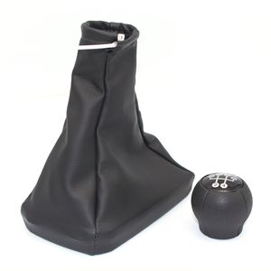 Opel Astra II G Leather Gear <b>Shift</b> <b>Knob</b> Dust Cover Black Individual Handball Fitment - Product Image 2