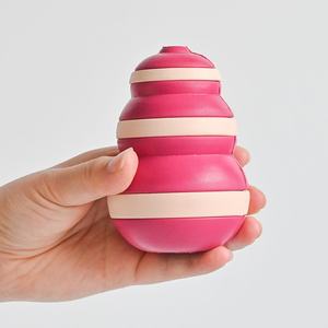 Juguete Masticable de Goma para Mascotas con Forma de Calabaza, Juguete de Entrenamiento con Función de Fugas - Product Image 2