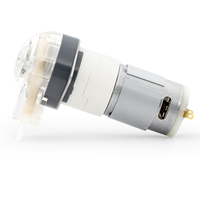 Pour LEFOO 102A/DB moteur à courant continu petite pompe péristaltique silencieuse et stable pour la distribution de liquide de boisson facile à démonter