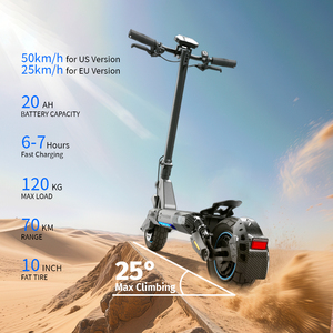 Scooter Eléctrico Barato de Doble Motor, 48V 20Ah, Todoterreno, 10 Pulgadas, Scooter K10 - Product Image 6