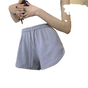 Shorts de sport amples et décontractés taille haute coupe trapèze pour l'été - Product Image 4