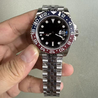 Montre de plongée de luxe pour homme en acier inoxydable 904L de qualité supérieure, saphir, vente en gros, mouvement GMT 3285, VSF