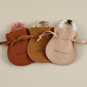 PUPPYSEW Bolsas de Joyería de Microfibra al por Mayor, Bolsa para Collares y Pendientes, Bolsa con Cordón para Joyería con Logotipo - Product Image 5
