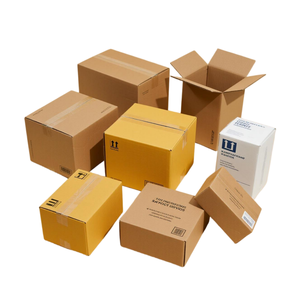 Cajas de correo portátiles ecológicas personalizadas de 7 capas, grandes troqueladas estándar, lámina de oro compensada, grabado mate, entrega de Exportación personalizada - Product Image 2