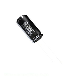 ตัวเก็บประจุแบบมีรูผ่าน1100 uF 20% 35V รัศมี1100 uF ตัวเก็บประจุผ่านรู35RXA1100MEFC12.5X20 - Product Image 1