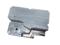 Radiateurs en aluminium pour plaque froide liquide automobile pour véhicules à énergie nouvelle 2024, processus de soudage par agitation à friction personnalisé