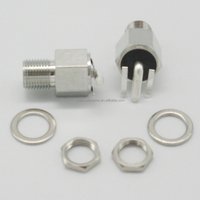 Prise de courant DC femelle haute intensité pour usine, 24V 15A, contact en laiton, taille de broche 2,5 mm, 3 broches, avec verrouillage