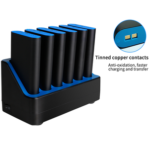 Station <span class=keywords><strong>de</strong></span> banque d'alimentation à <span class=keywords><strong>louer</strong></span> CE FCC RoHS 6 ensembles 10000mAh Type-C Station d'accueil Powerbank pour restaurant bureau à domicile - Product Image 3