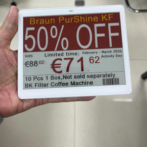Nouvelles étiquettes de prix numériques BLE API SPI EDP ESP32 E-Ink NFC EAS ESL Preisschild Etiquetas De Precio Digitales Étiquettes de prix électroniques - Product Image 5