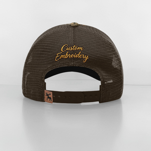 Casquette Trucker 5 Panneaux en Coton 112, Non Structurée, Camouflage, avec Patch Brodé 3D Personnalisé OEM, Réglable et de Haute Qualité - Product Image 6