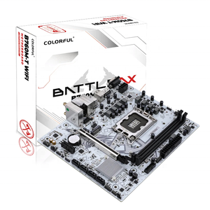 Nouvelle arrivée, carte mère de jeu BATTLE-<span class=keywords><strong>AX</strong></span> <span class=keywords><strong>B760M</strong></span>-GHA WIFI V21, 14e/13e et 12e génération, socket LGA1700, <span class=keywords><strong>DDR4</strong></span> 64 Go, M.2 et SATA, M-ATX pour ordinateur de bureau - Product Image 6