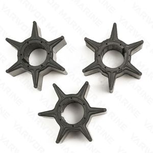 ใบพัดปั๊มน้ำเครื่องยนต์เรือยามาฮ่า รุ่น 688-44352 แบบ Open-Vortex ใบตรง สำหรับเครื่องยนต์ 48 55 75 85 90 แรงม้า - Product Image 4