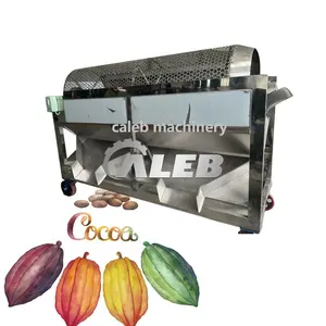 Cacaopoeder Verwerking Machine Cacao Roosteren Peeling Machines/Cacao Sheller Machine