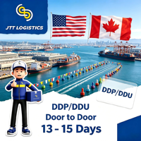 Transport maritime professionnel DDP Chine vers États-Unis Canada, livraison porte-à-porte rapide par voie maritime pour adresses commerciales et résidentielles