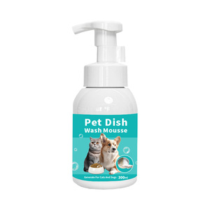 Detergente Liquido Ecologico in Plastica da 300ml per Lavaggio Stoviglie di Cani e Gatti, Pulizia Ciotole e Accessori - Product Image 1